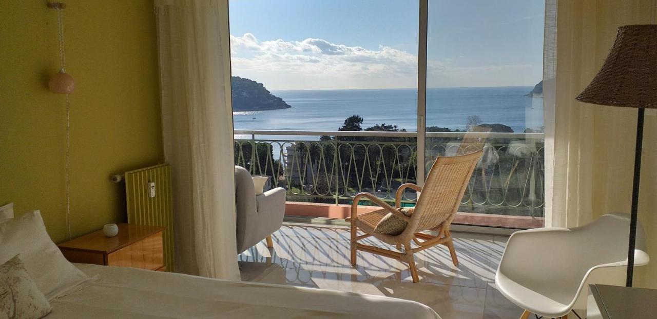 Vue Mer Exceptionnelle Entre Nice Et Monaco Villefranche-sur-Mer Exteriör bild