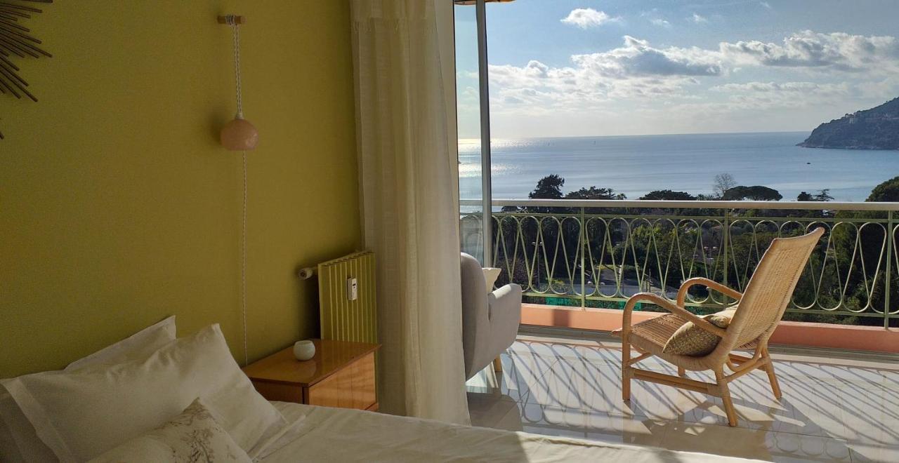 Vue Mer Exceptionnelle Entre Nice Et Monaco Villefranche-sur-Mer Exteriör bild
