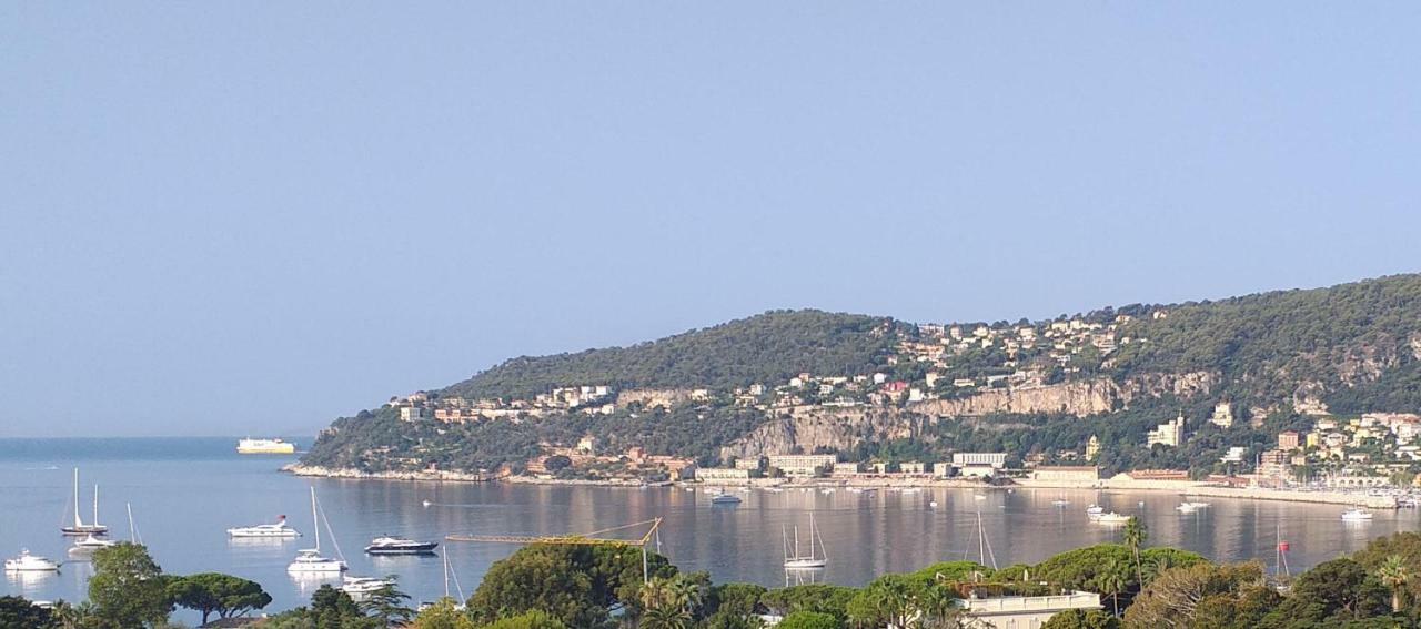 Vue Mer Exceptionnelle Entre Nice Et Monaco Villefranche-sur-Mer Exteriör bild